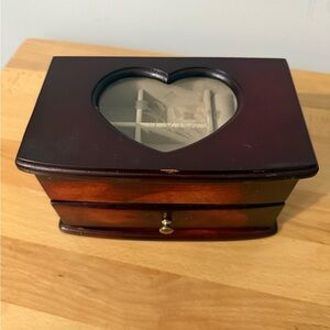 Vintage wood Jewelry box